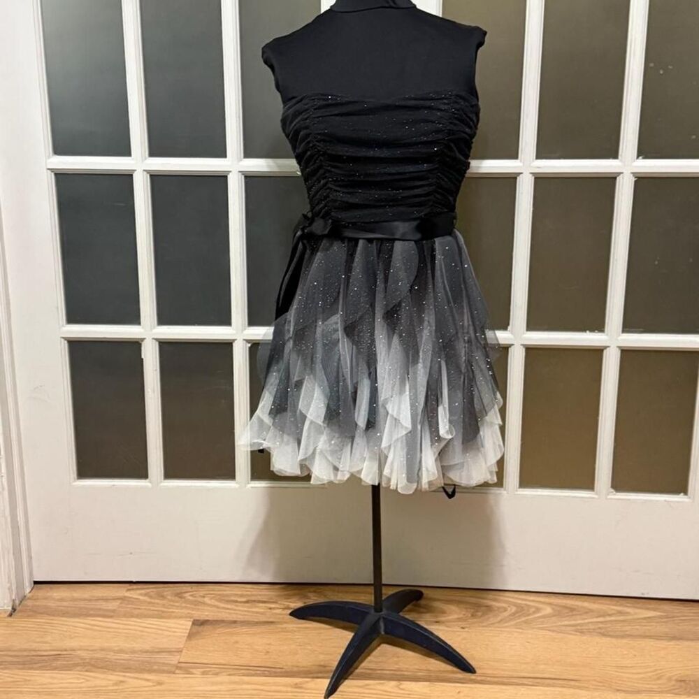Y2K Teeze Me Sparkly Ombre Tulle Homecoming Dress
